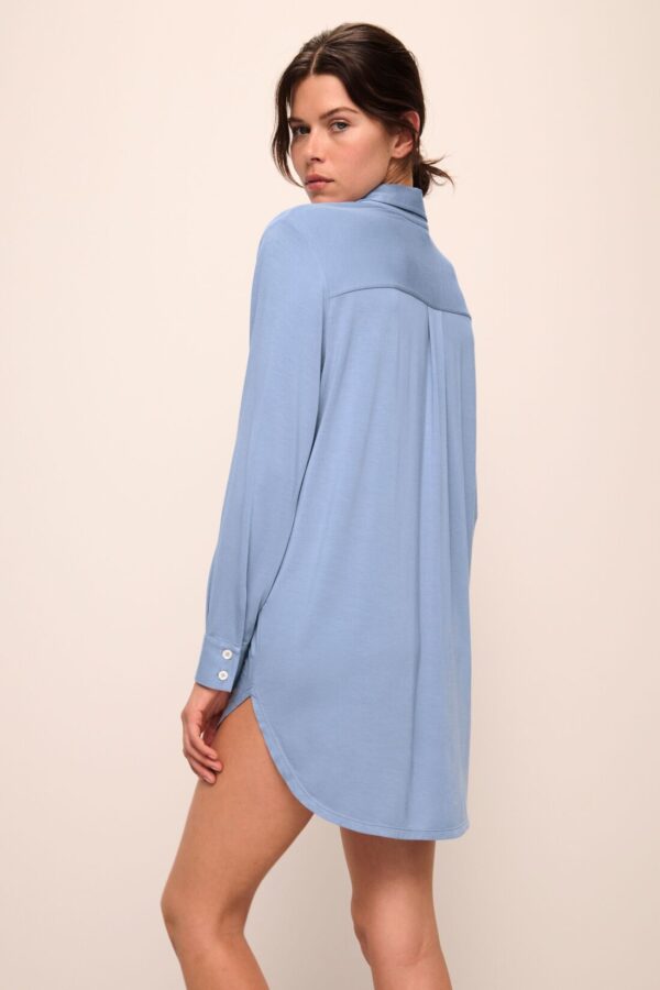 Gisele Sleepshirt | Wedgewood Blue - Image 3