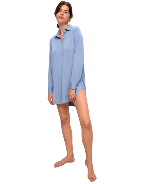 Gisele Sleepshirt | Wedgewood Blue