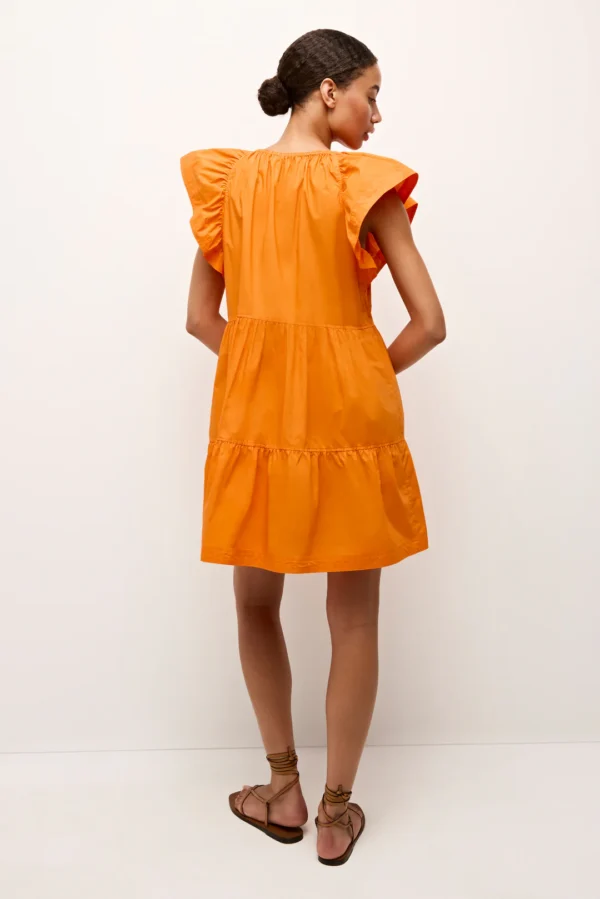 Kara Dress | Tangerine - Image 3