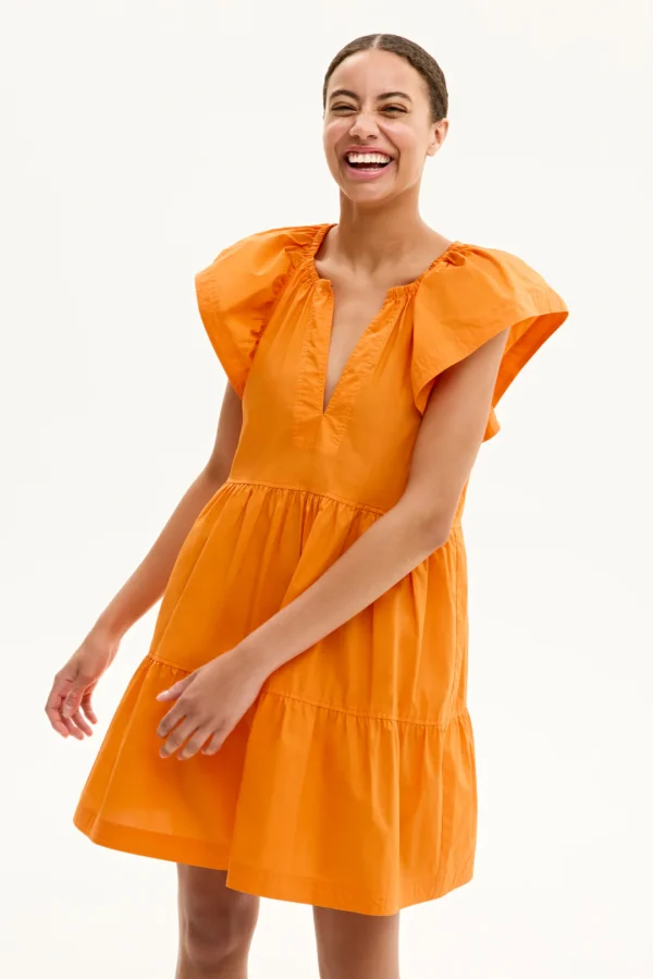 Kara Dress | Tangerine - Image 4