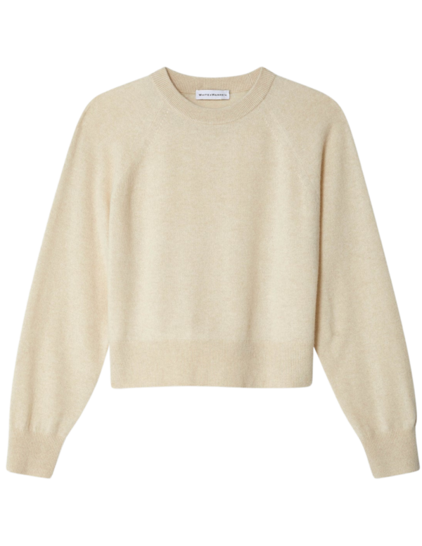 Cashmere Sweatshirt | Natural Heather