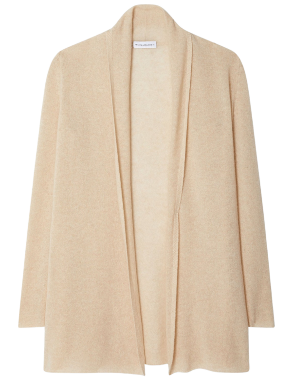 Cashmere Trapeze Cardigan | Sandwisp Heather