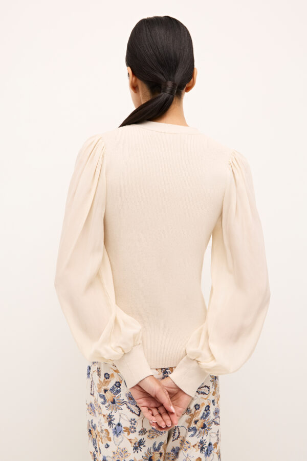 Landry Cardigan | Porcelain - Image 2