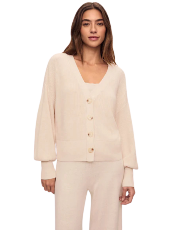 Fine Gauge Sweater Cardigan