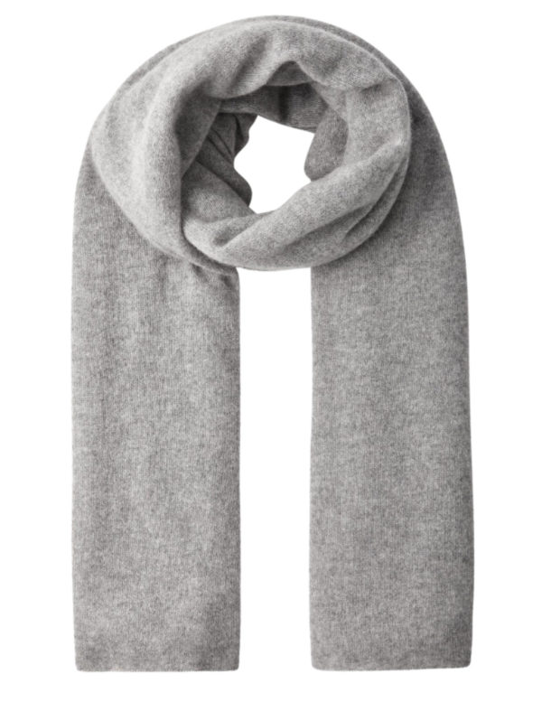 Cashmere Travel Wrap | Grey Heather