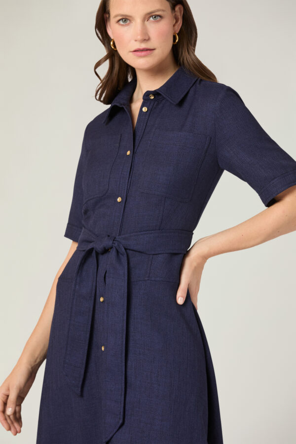 Keri Dress | Navy - Image 2