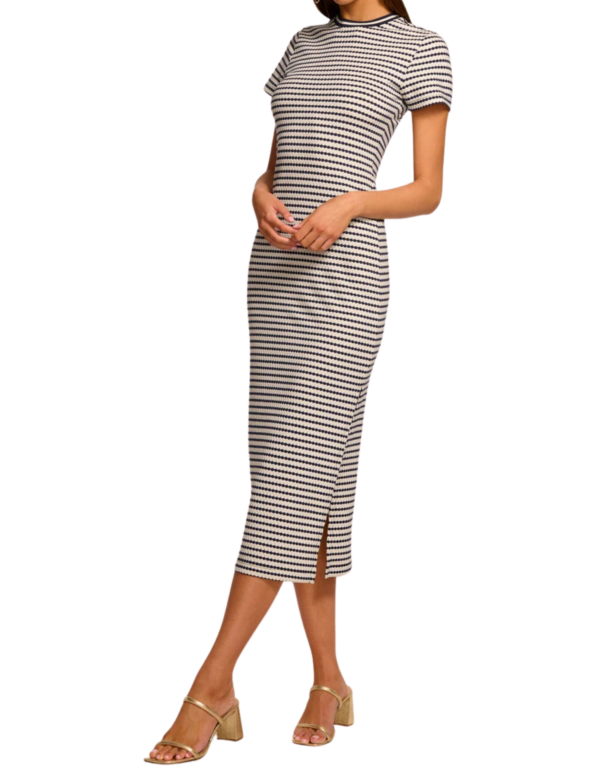Skye Dress | Navy Pucker