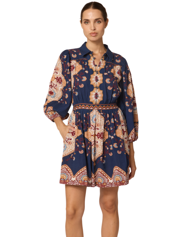 Leigh Mini Dress | Navy Lagos