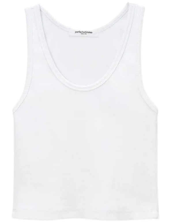 Blondie Tank | White