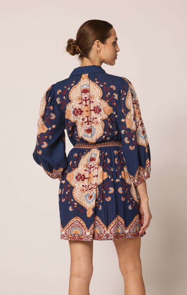 Leigh Mini Dress | Navy Lagos - Image 2