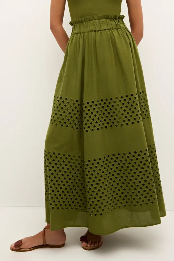 Draper Skirt | Pesto - Image 4