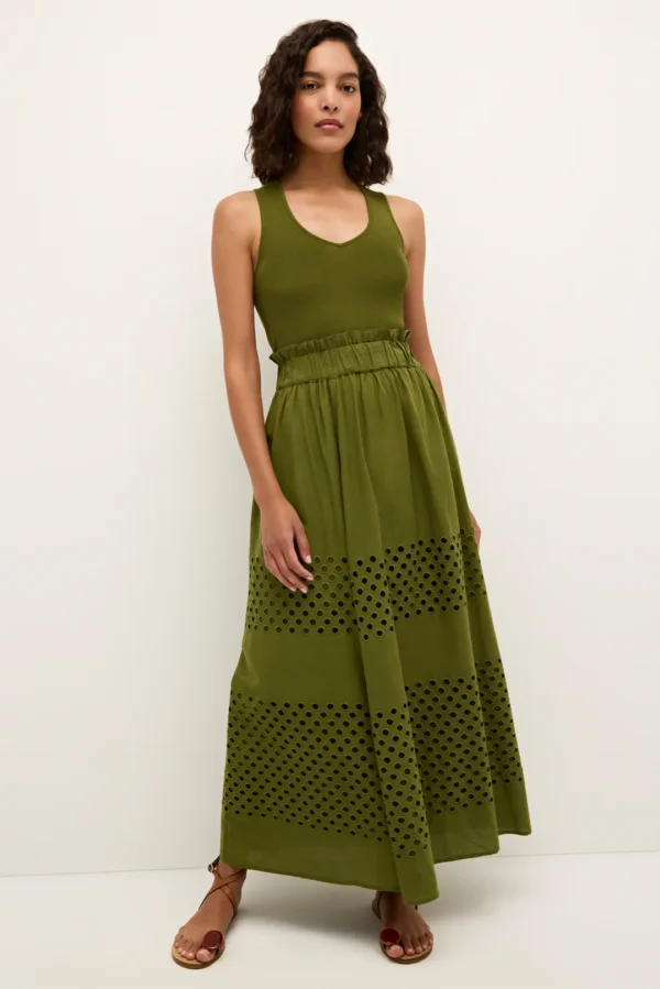 Draper Skirt | Pesto - Image 5
