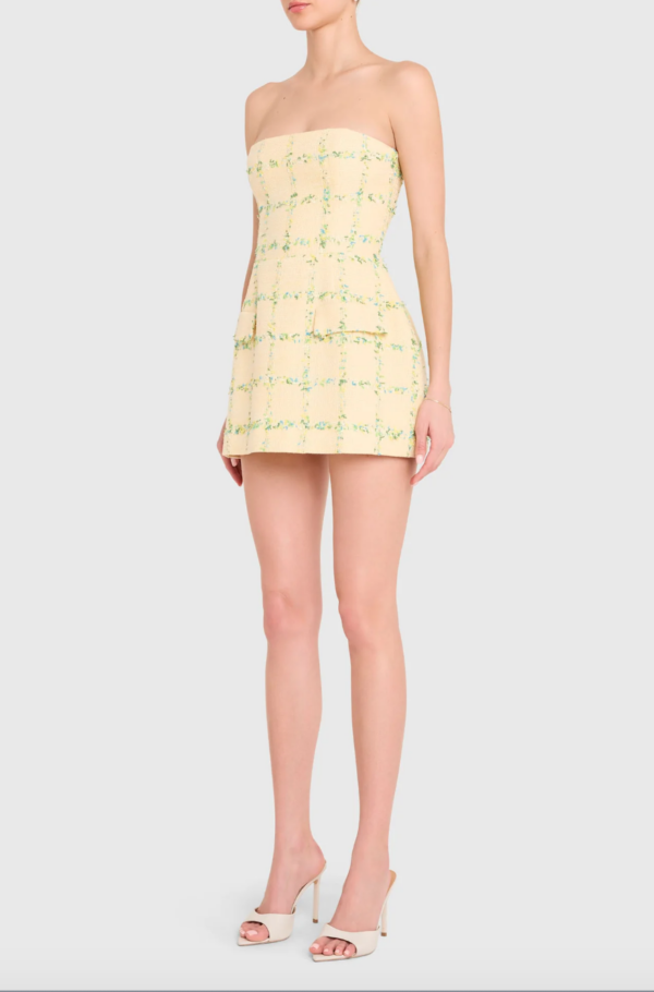 Strapless Bethany Skort Romper - Image 4