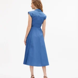 Shivon Midi Dress | French Blue - Image 3