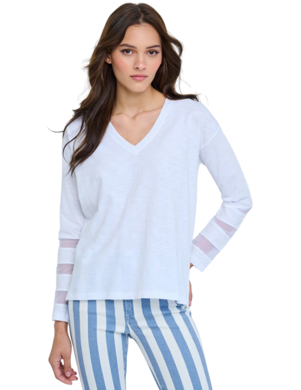 Mesh Fest Top | White