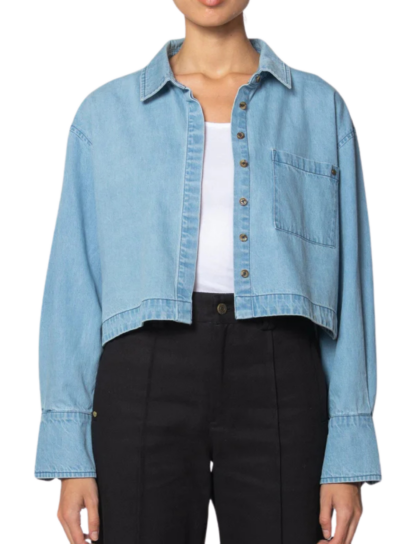 Laurel Blouse | Light Denim