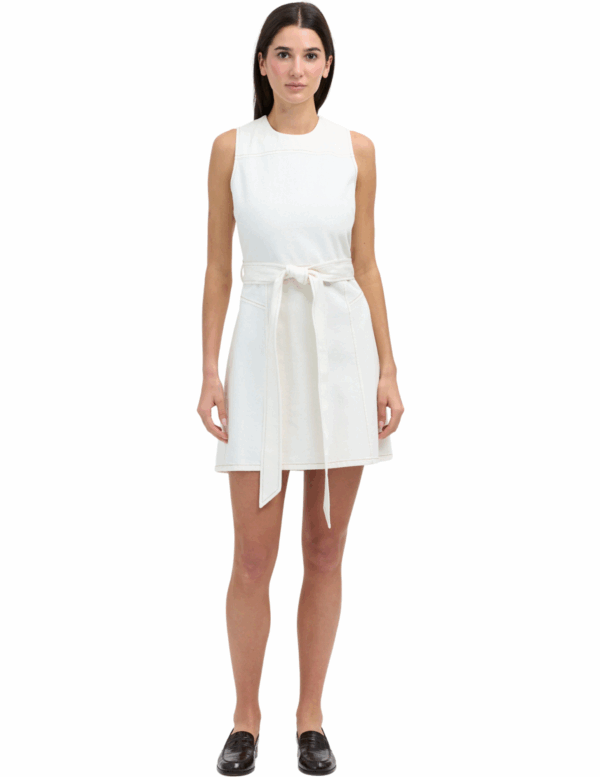 Claudia Dress | Chalk