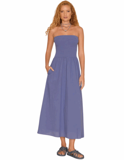 Finnian Dress | Marlin Blue
