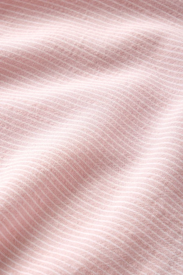 Nautico Shortie Short PJ Set | Mauve/White - Image 4