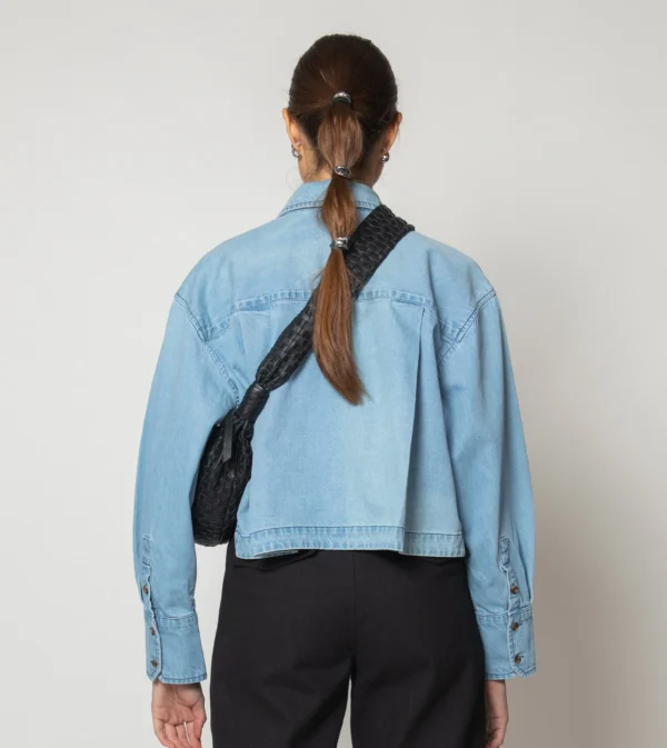 Laurel Blouse | Light Denim - Image 4
