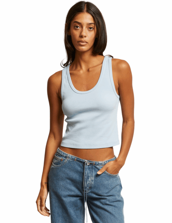 Blondie Tank | Sky Blue