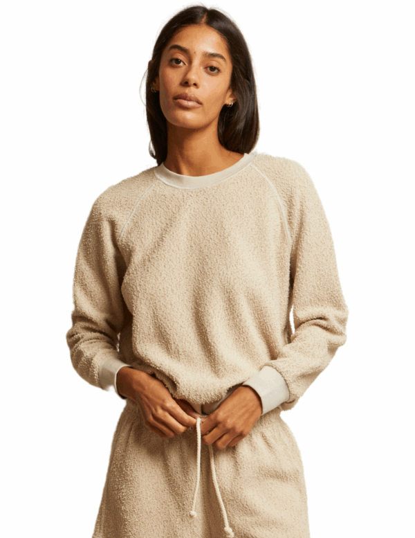 Sami Boucle Sweatshirt | Putty