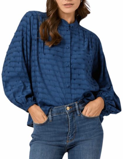Cameron Top | Indigo
