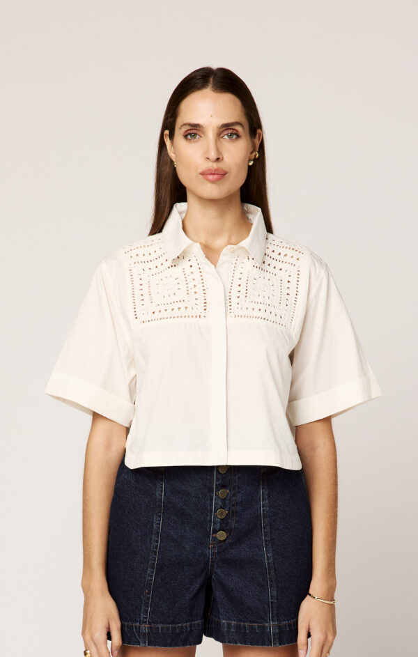 Montana Blouse | Ivory - Image 2