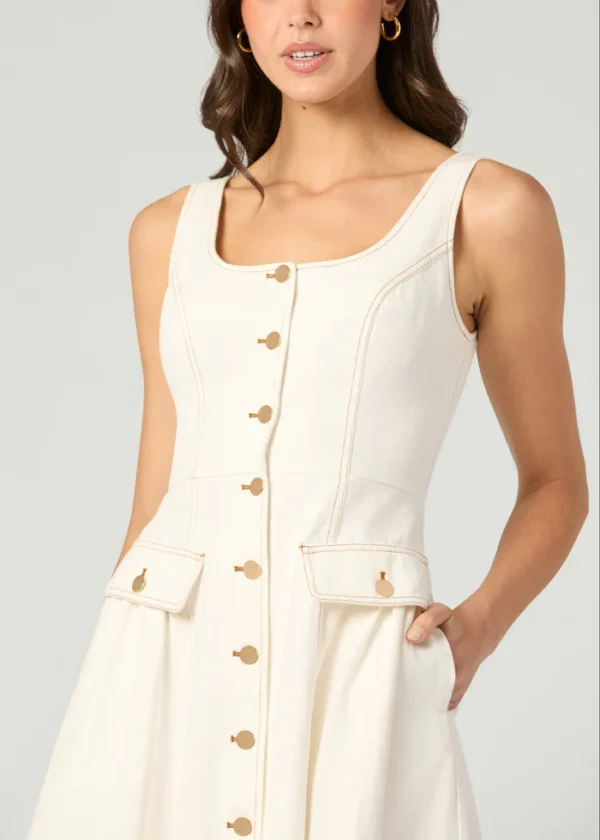 Belle Dress | Ivory - Image 2
