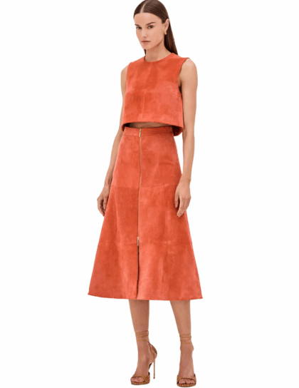 Marni Top | Amber Suede