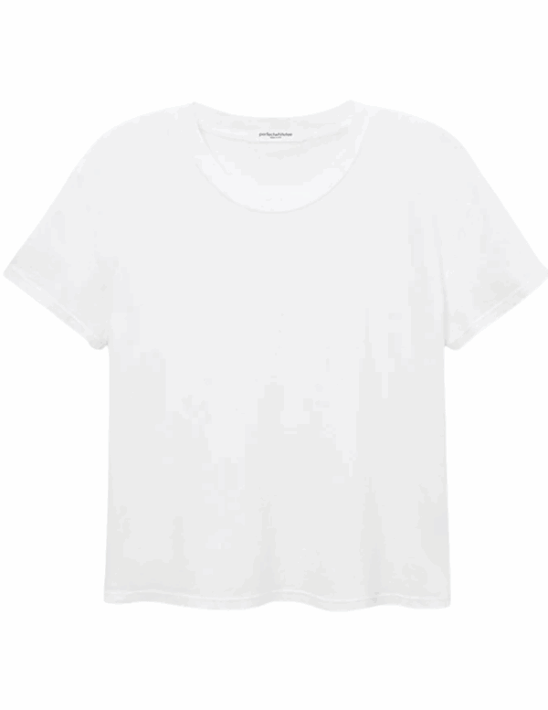 Harley Boxy Crew Tee | White