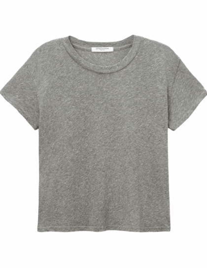 Harley Boxy Crew Tee | Heather Grey