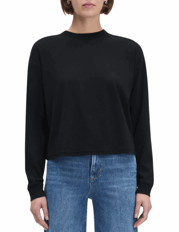 The Everyday Long Sleeve Tee | Black