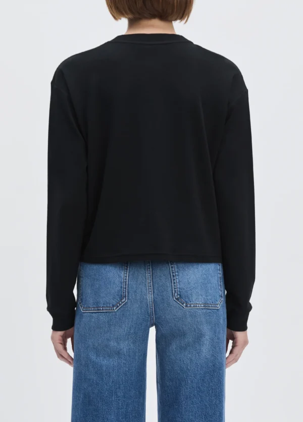 The Everyday Long Sleeve Tee | Black - Image 2