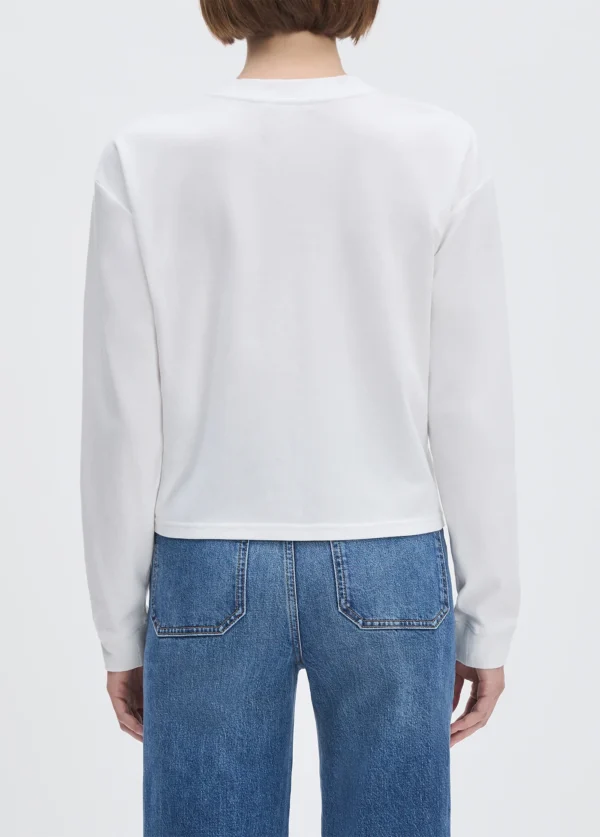 The Everyday Long Sleeve Tee | White - Image 2