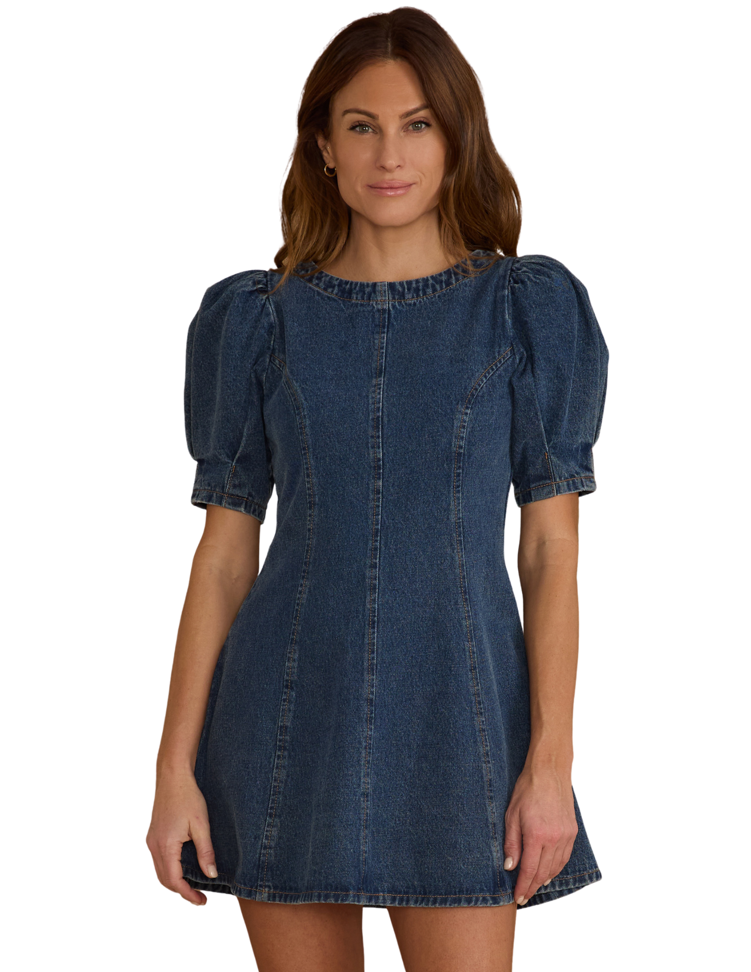 Levi Mini Dress | Indigo Denim