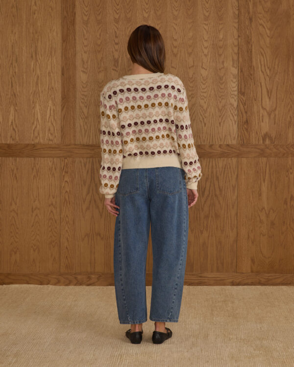 Cheyenne Cardigan | Floral Jacquard - Image 3