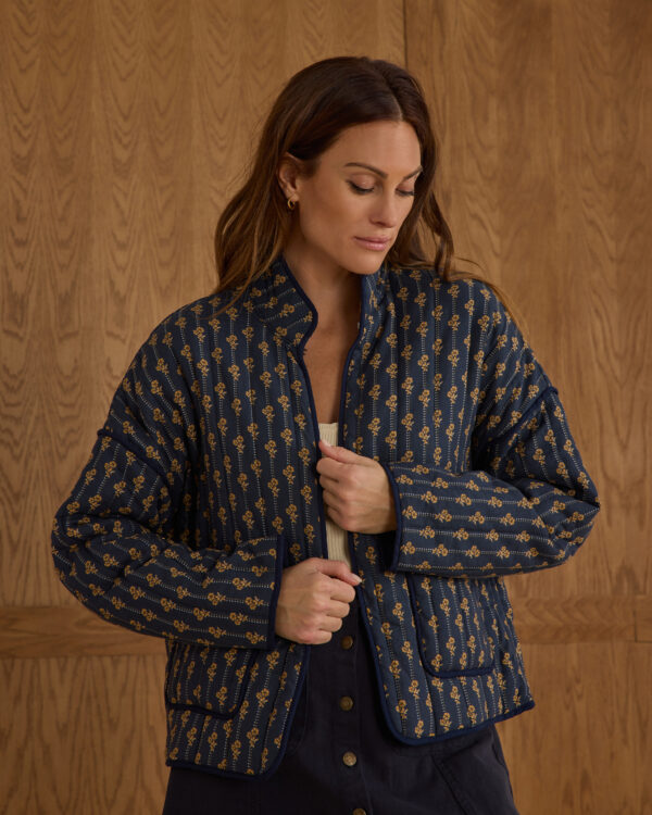 Quilted Jacket | Vintage Bloom - Image 2