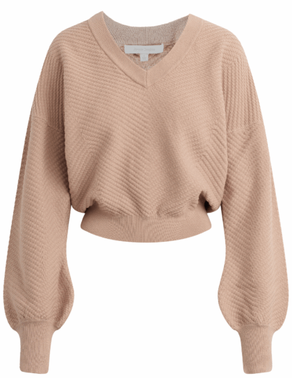 The Ava Top | Mocha