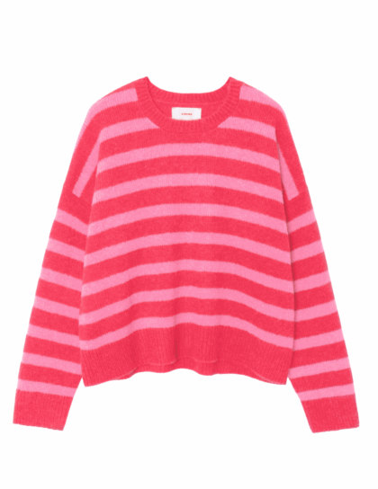 Lela Sweater | Red Rose
