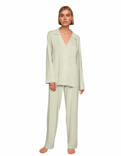 Gisele Long PJ Set | Mint Cream