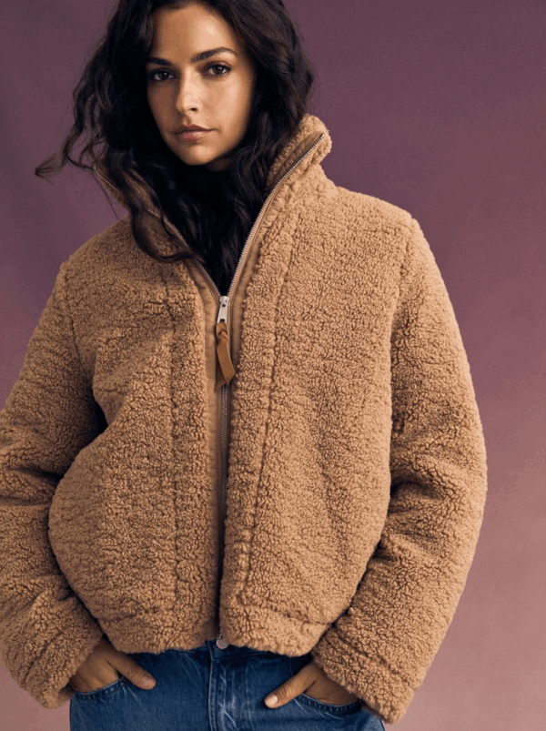 Dree Bomber Jacket | Teddy Brown - Image 5