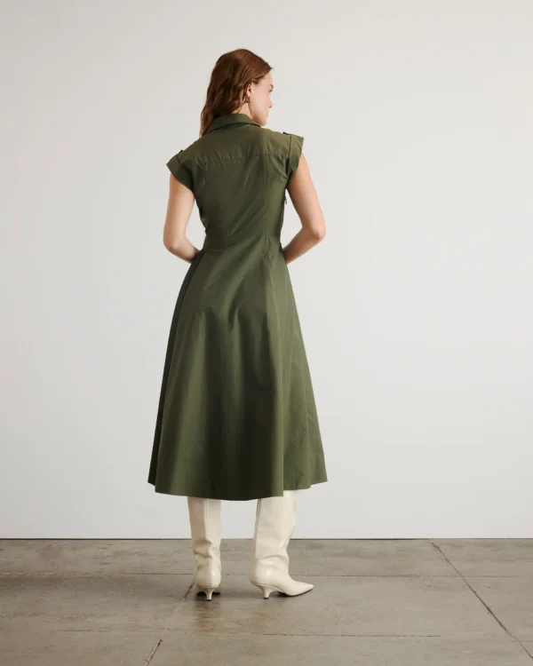 Shivonley Dress | Army - Image 3