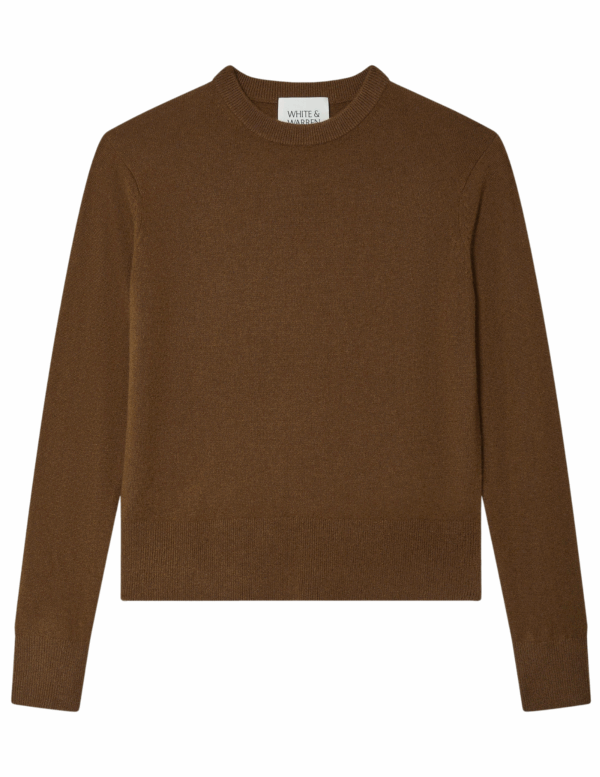 Cashmere Crewneck | Golden Brown