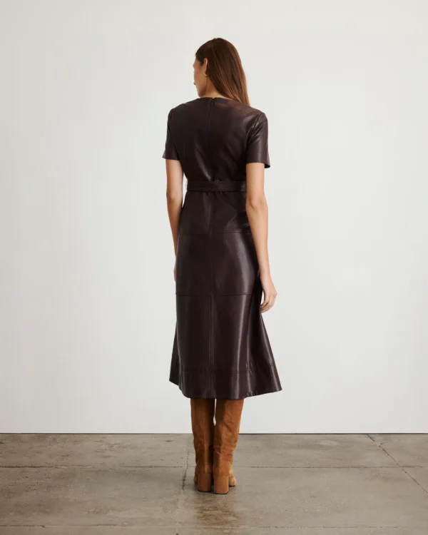 Ella Dress | Oxblood - Image 3