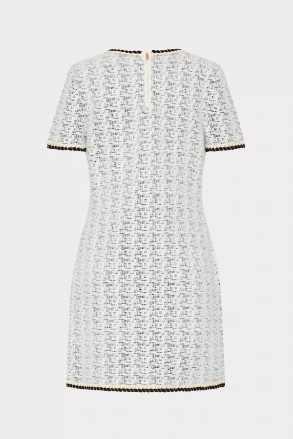 Braided V Neck Mini Dress - Image 5