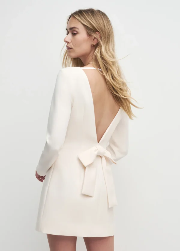 Long Sleeve Meet Cute Dress | Ivory - Image 5