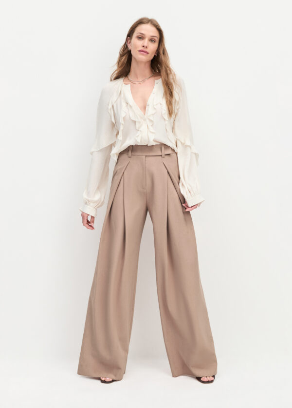 Pleats for Days Pants | Mocha - Image 5
