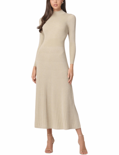 Autumn Dress | Champagne