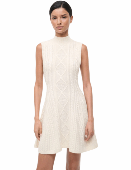 Charade Sweater Dress | Ivory